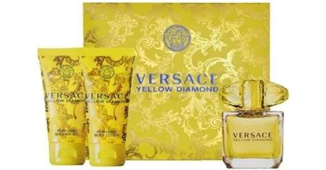 versace yellow diamond gift box|Versace Yellow Diamond body wash.